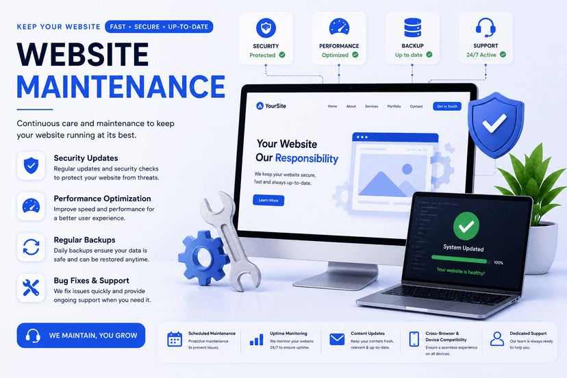 Website Maintenance